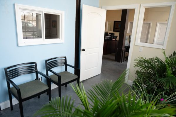 Hughes & Associates office lobby and waiting area